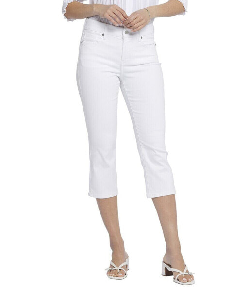 Nydj Waist Match Optic White Relaxed Jean Women's M