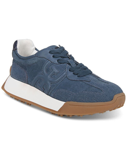 Women's Langley Emblem Lace-Up Trainer Sneakers