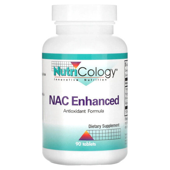 Антиоксидант Nutricology NAC Enhanced, 90 таблеток