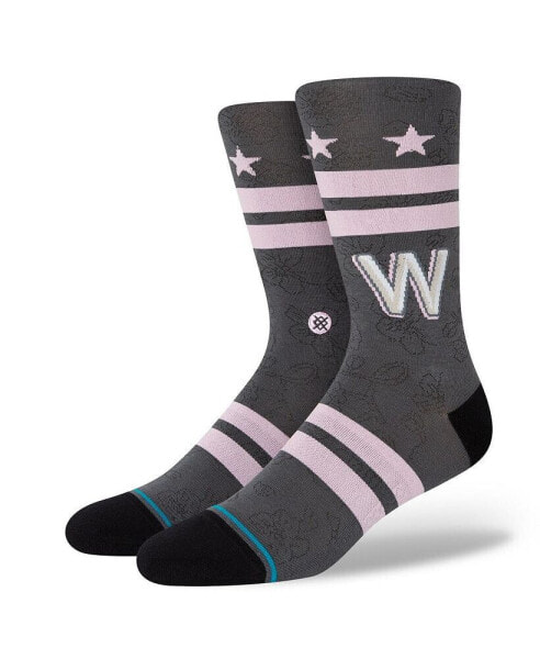 Men's Gray Washington Nationals City Connect Crew Socks