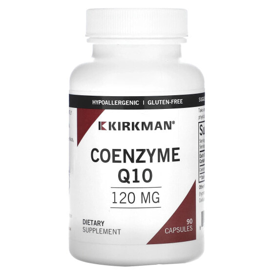 БАД Коэнзим Q10, 120 мг, 90 капсул Kirkman Labs