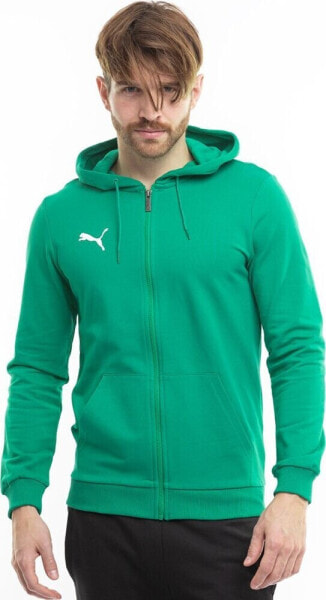 Puma Bluza męska Puma Team Goal Casuals Hooded zielona 658595 05 2XL