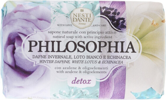 Detox-Naturseife mit weißem Lotus und Echinacea