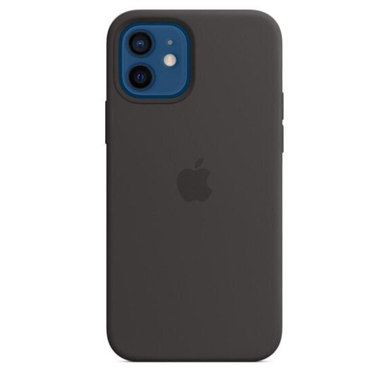 Apple Silikon Case für iPhone 12 / 12 Pro"Schwarz iPhone 12 / 12 Pro