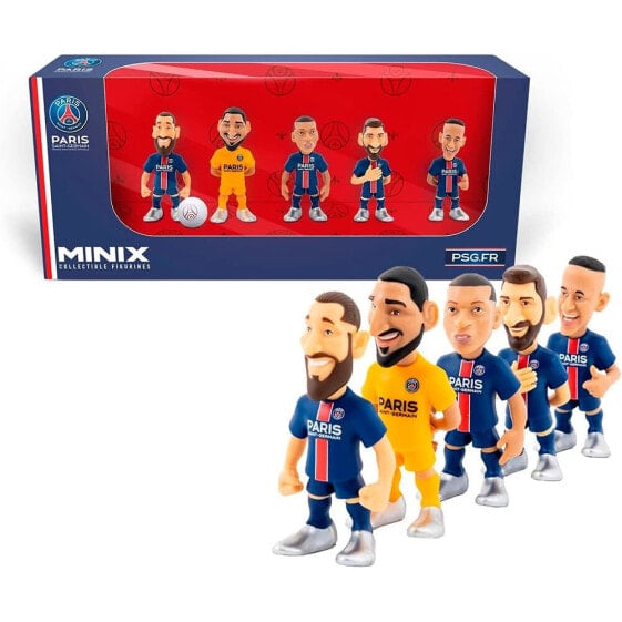 MINIX Pack 5 Figures 7 cm Psg