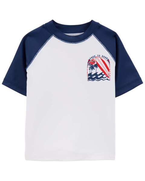 Baby Free to Roam Short Sleeve Rashguard 3M