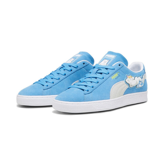 [393537-01] Mens PUMA SUEDE BLUE RIPNDIP