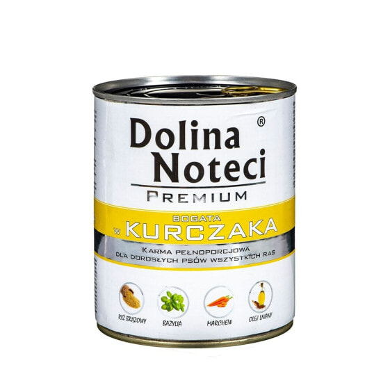 Влажный корм для собак Dolina Noteci Premium с курицей 800 г