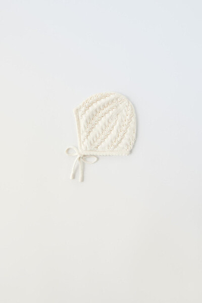 SILK BLEND KNIT BEANIE