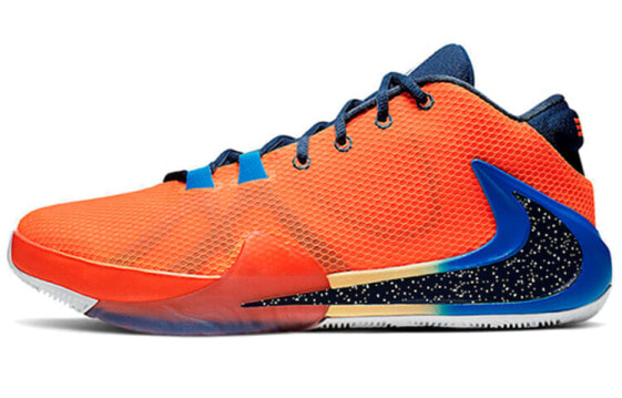 Баскетбольные кроссовки Nike Zoom Freak 1 Bros Total Orange BQ5422-800