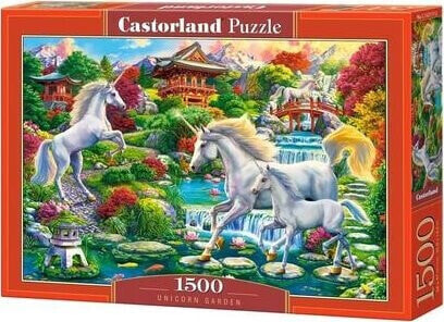 Castorland Puzzle 1500 Unicorn Garden CASTOR