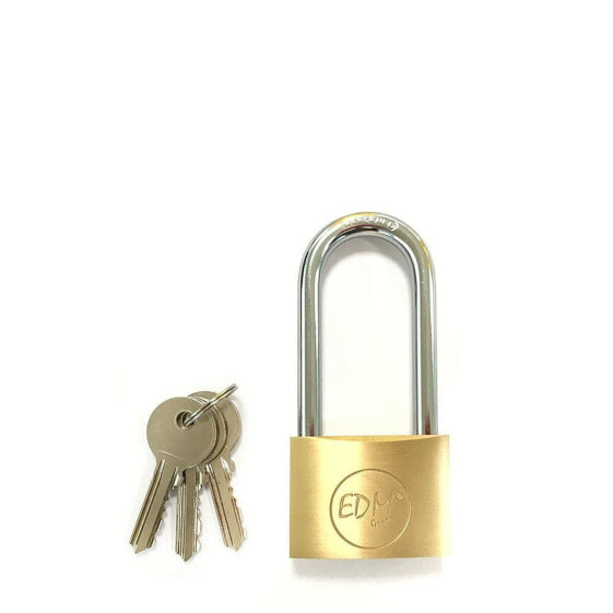 Key padlock EDM Brass