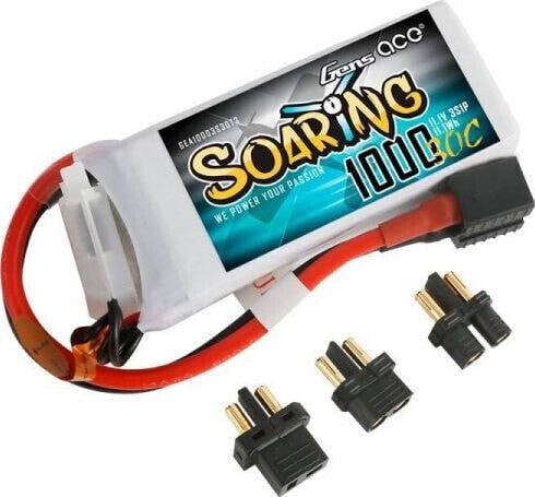 Gens Ace Akumulator Gens Ace Soaring 1000mAh 11.1V 30C 3S1P EC3/XT60/T-Plug