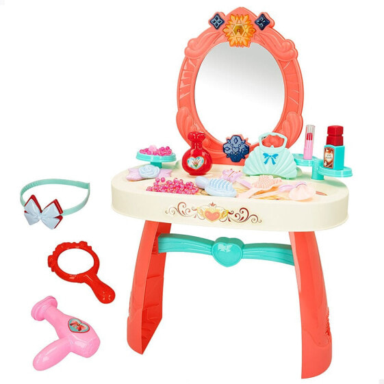 COLORBABY Children´S Dressing Table With Accessories Light And Sound Beauty Fashion Princess