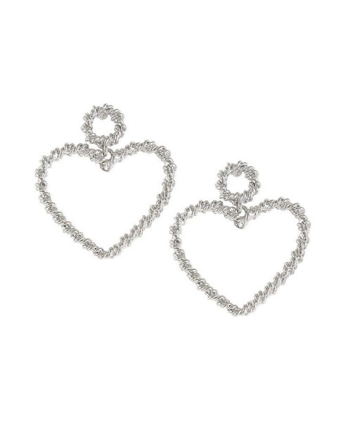 Women's Heart Drop Earrings