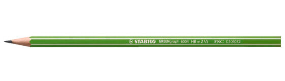 STABILO GREENgraph, HB, Green, Hexagonal, Hobby, School, Office, Czech Republic, 2.2 mm
