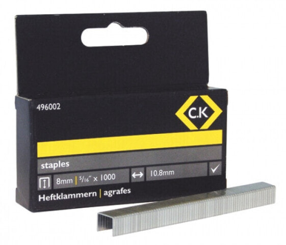 C.K Tools 496002 - Staples pack - Aluminum - 10.5 mm - 8 mm