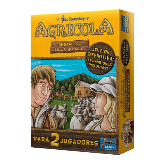 Настольная игра для компании Asmodee Agricola Анималес на ферме Версия Definitiva