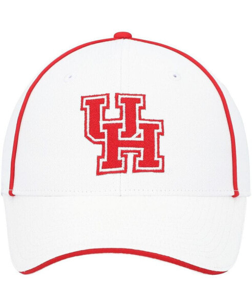 Men's White Houston Cougars Take Your Time Snapback Hat