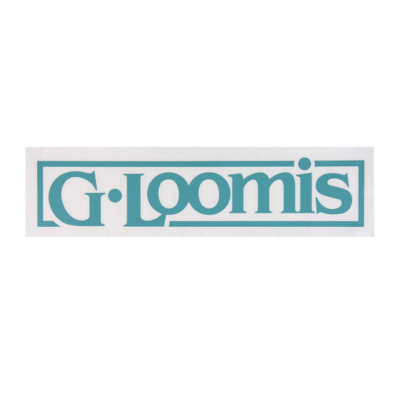 Наклейка G.LOOMIS с логотипом блокировки (блокировки) (GDECALLGN) для рыбалки