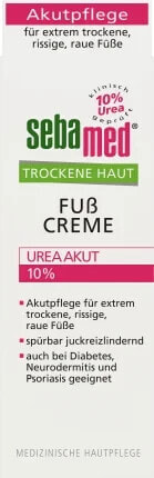 Fußcreme trockene Haut 10 % Urea Akut, 100 ml