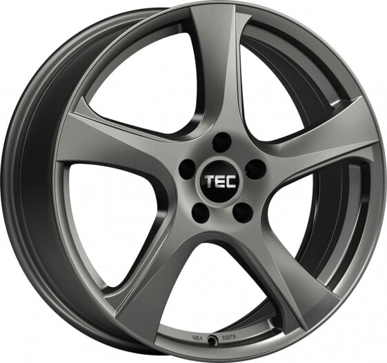 Колесный диск литой TEC Speedwheels AS5 dark grey 7x17 ET35 - LK5/114.3 ML72.5