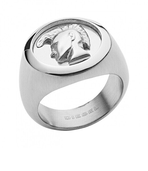 Stylish Mohican steel ring DX1211040