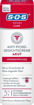 Gesichtscreme Anti-Pickel, 50 ml