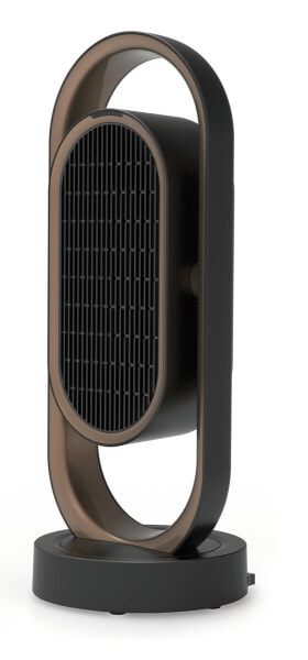 Activejet Selected 3D 1800 Watt fan heater with cooling function - Household tower fan - Black - Brown - Floor - Plastic - 45° - 0 - 22°