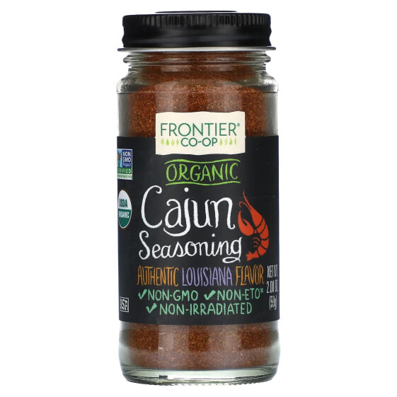 Organic Cajun Seasoning, Louisiana Flavor, 2.08 oz (59 g)