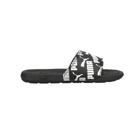 Для малышей Обувь Puma Cool Cat Bolt Slide черные 38245503