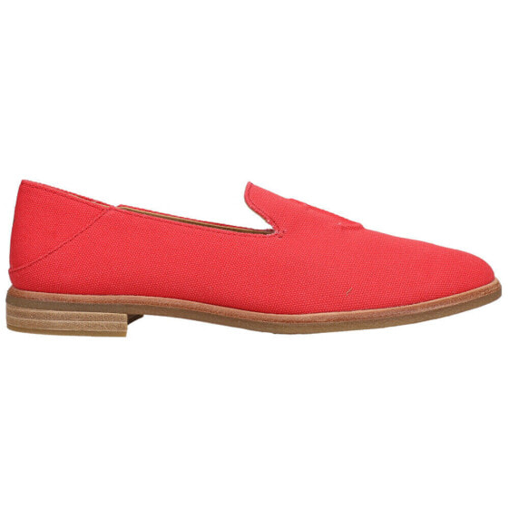 Sperry Seaport Levy Slip On Womens Red Flats Casual STS82989