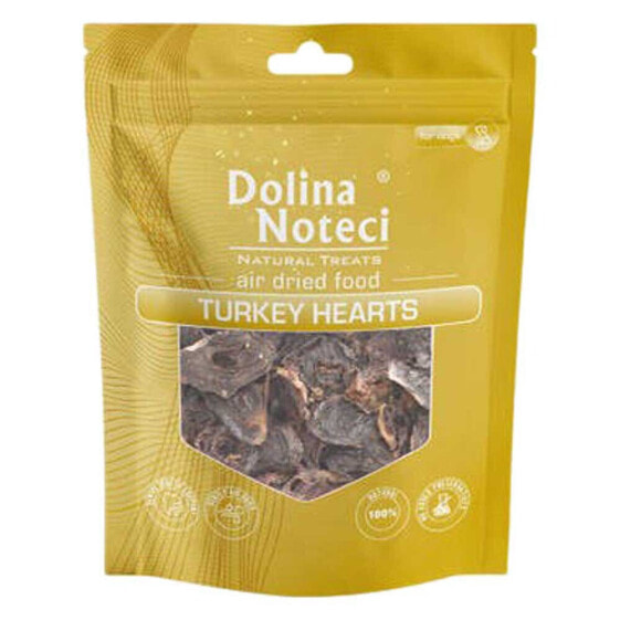 DOLINA NOTECI Treats Turkey Hearts 170g dog treat