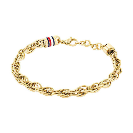 Decent gold-plated steel bracelet 2790500