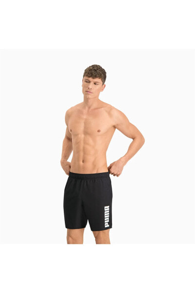 Swim Men Mıd Shorts 1P Black