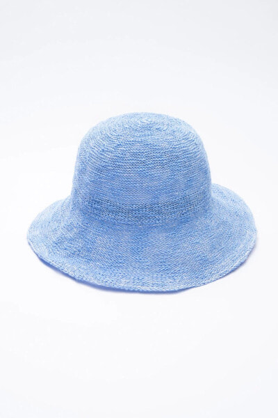 Cristina Mavi Plaj Şapkası