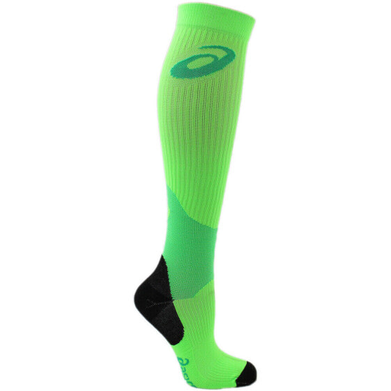 ASICS Rally Knee High Socks Mens Green Athletic ZK2371-0496