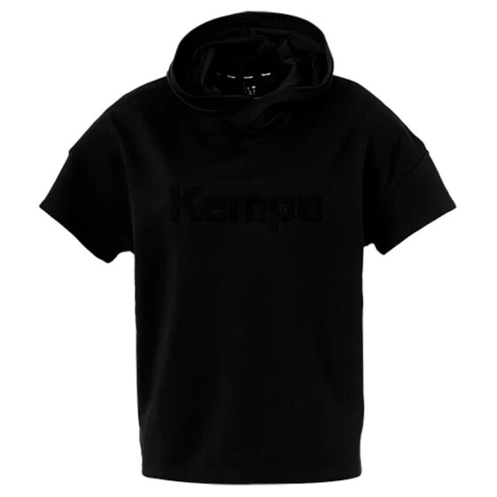 KEMPA Black & White Hooded short sleeve T-shirt