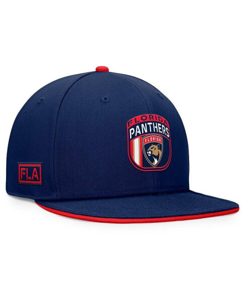 Men's Navy Florida Panthers 2024 NHL Draft Snapback Hat