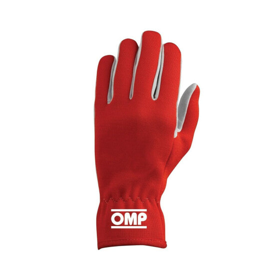 Перчатки гоночные OMP Rally Racing Красные S