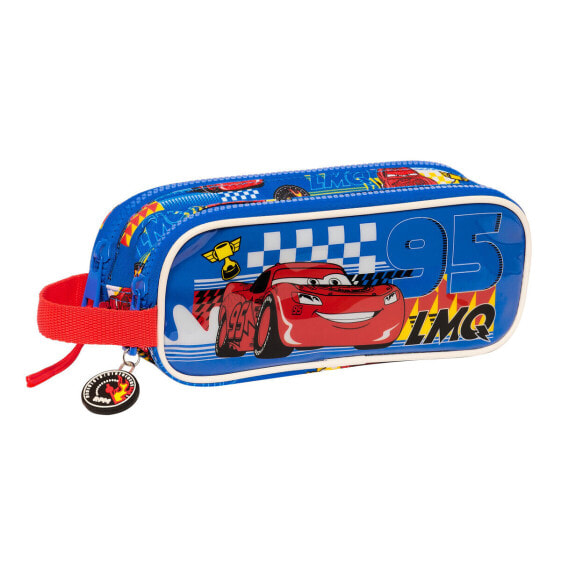 Пенал школьный Cars Race Ready синий 21 x 8 x 6 см