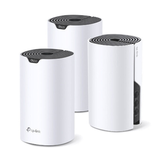 TP-LINK AC1900 Whole Home Mesh Wi-Fi System, 3-Pack, White, Black, Internal, Mesh system, Omni-directional, FCC: