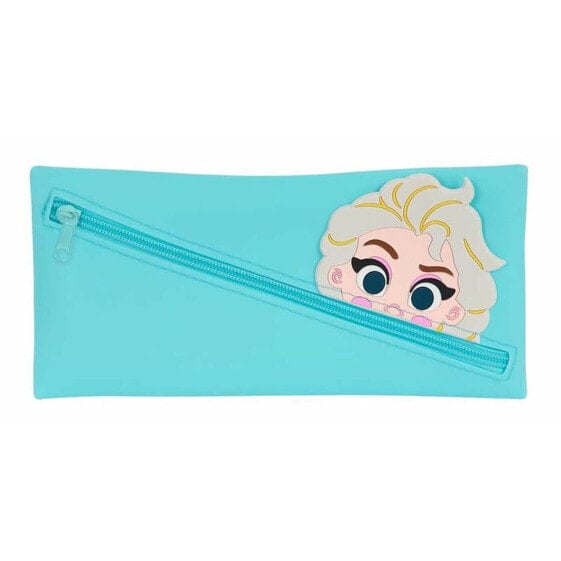 Holdall Disney Faces Blue 22 x 11 x 1 cm Silicone