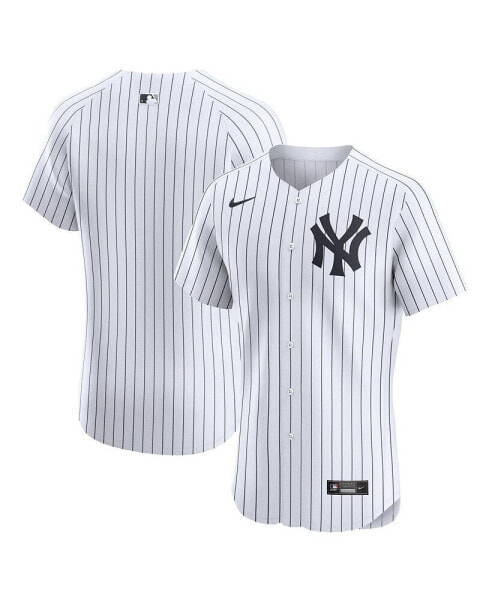 Men's White New York Yankees Home Elite Jersey