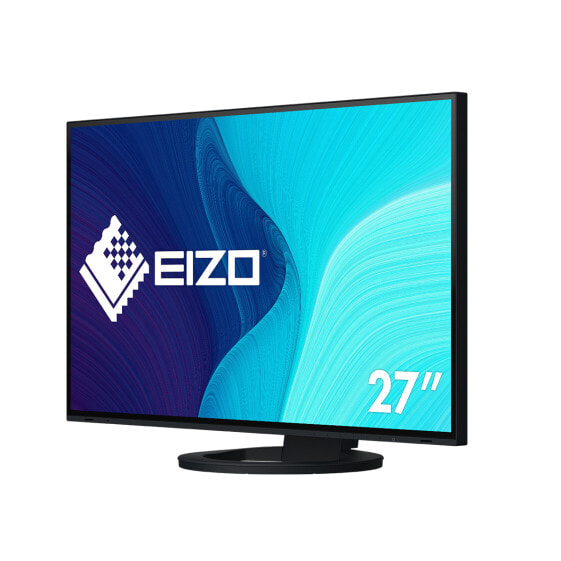 EIZO FlexScan EV2795-BK - 68.6 cm (27") - 2560 x 1440 pixels - Quad HD - LED - 5 ms - Black