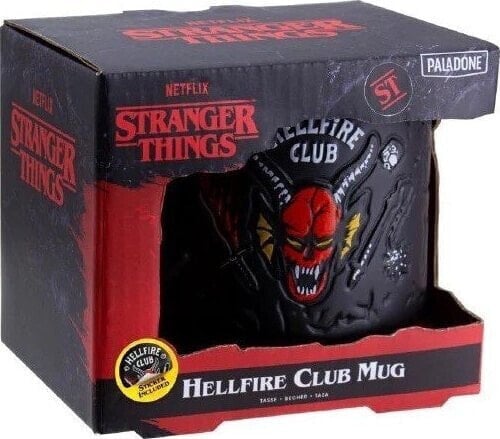 Paladone KUBEK STRANGER THINGS PIEKIELNY KLUB TŁOCZONY 400ml