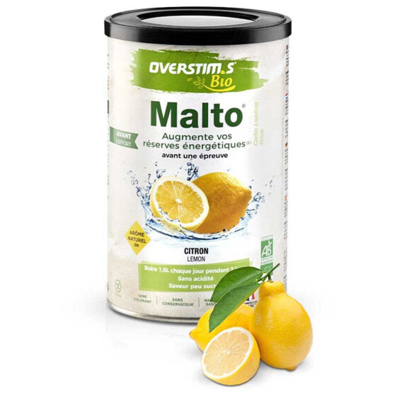 Энергетический напиток OVERSTIMS Malto BIO 450г Лимон