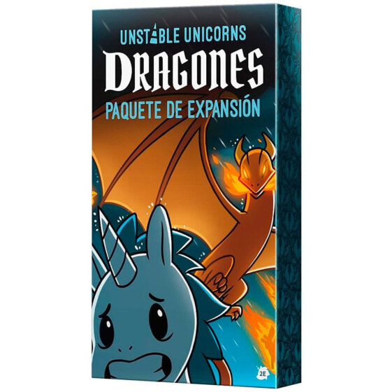 Настольная игра для компании Asmodee Unstable Unicorns Dragones