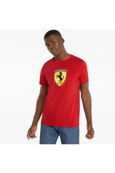 Scuderia Ferrari Race Color Shield Erkek Tişörtü