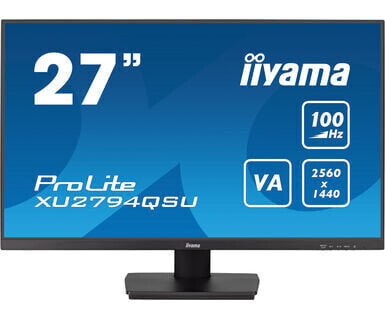 Iiyama XU2794QSU-B6 27IN ULTRA THIN - Flat Screen